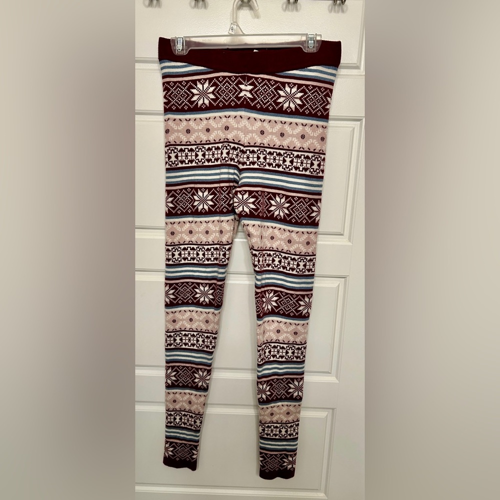 COZY WINTER Patterned Leggings for WOMEN